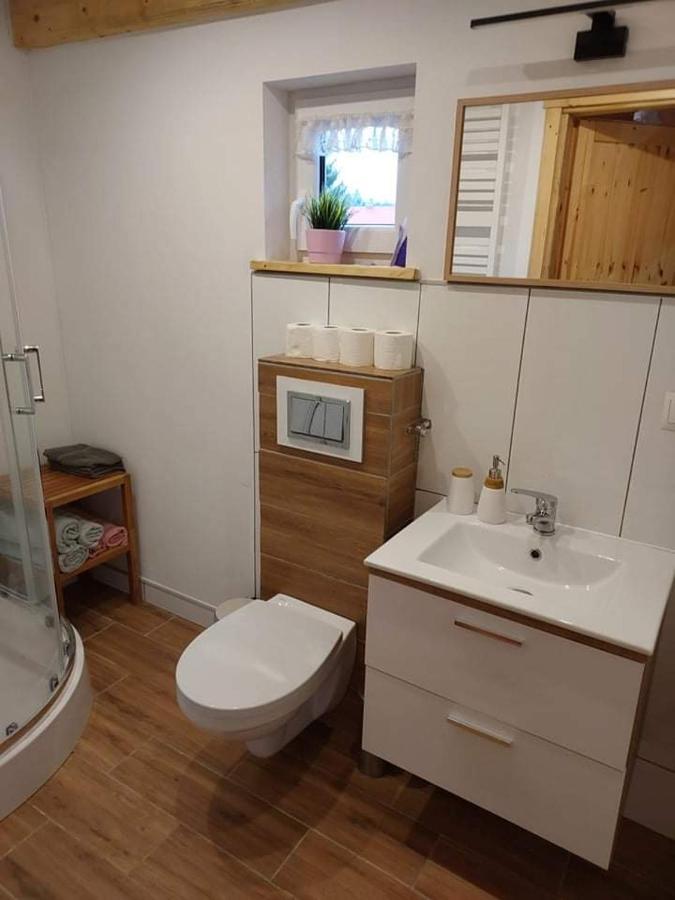 Lawendowy Domek Myslakowice Bagian luar foto